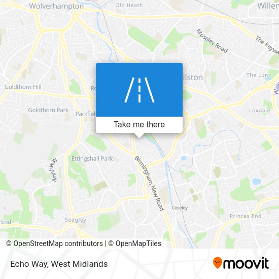 Echo Way map