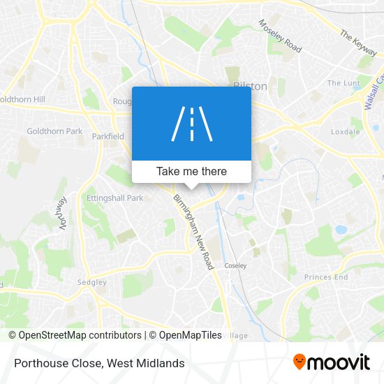 Porthouse Close map