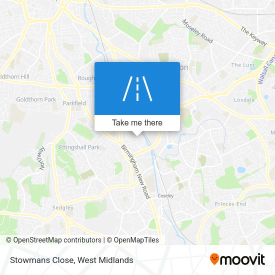 Stowmans Close map