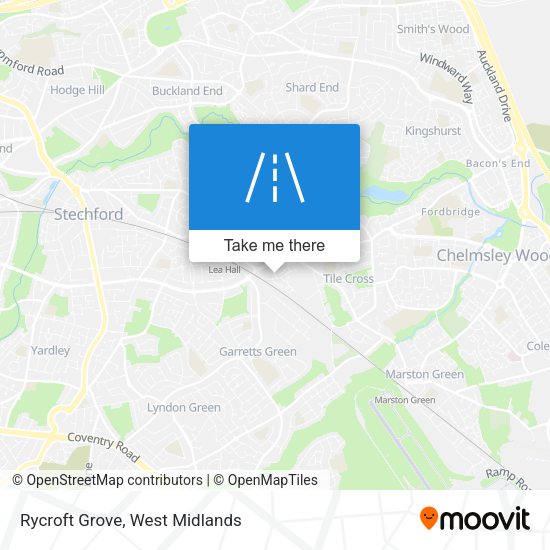 Rycroft Grove map
