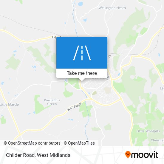 Childer Road map