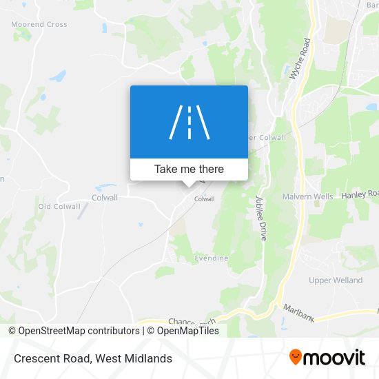 Crescent Road map