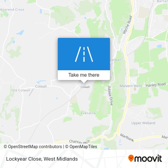 Lockyear Close map