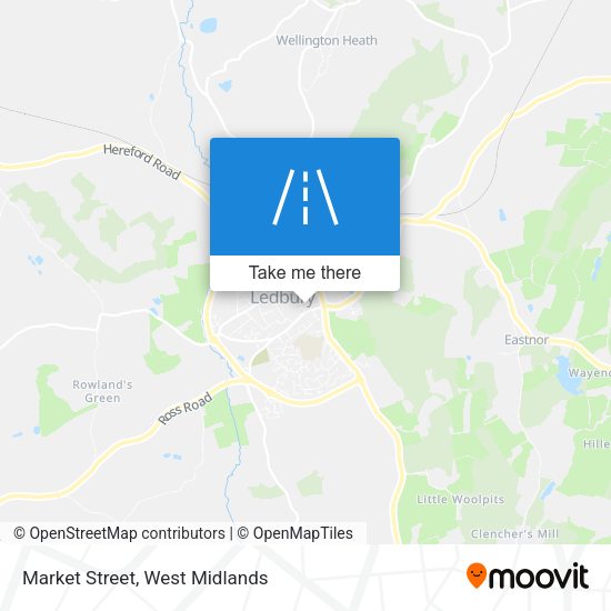 Market Street map