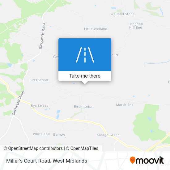 Miller's Court Road map
