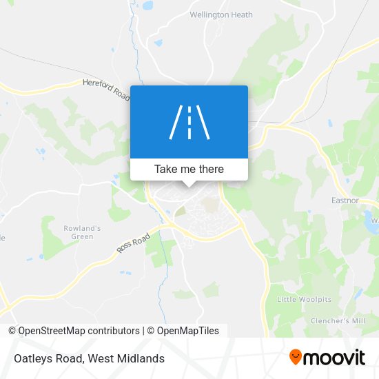 Oatleys Road map