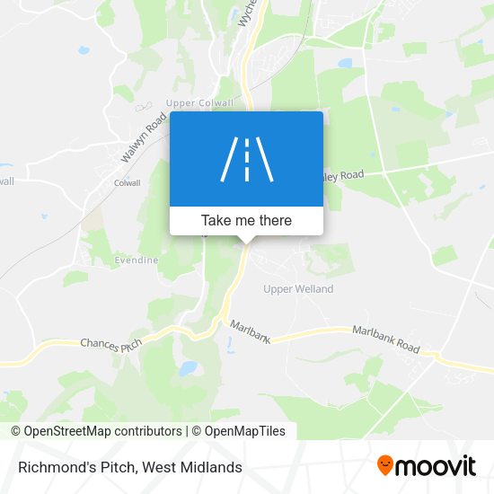 Richmond's Pitch map