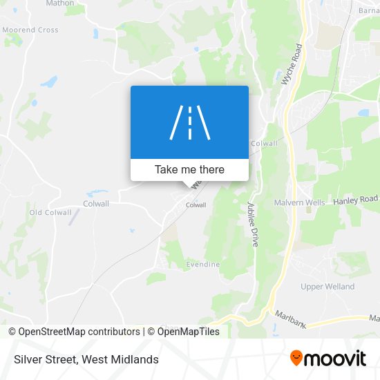 Silver Street map