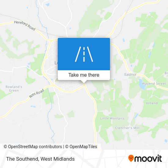 The Southend map