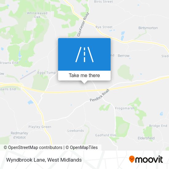 Wyndbrook Lane map