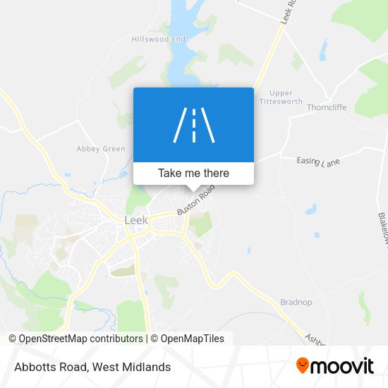 Abbotts Road map