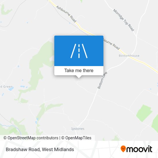 Bradshaw Road map