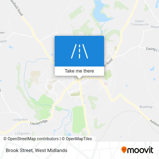 Brook Street map