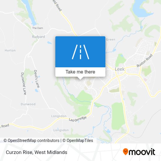 Curzon Rise map