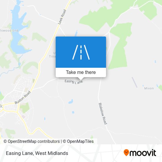 Easing Lane map