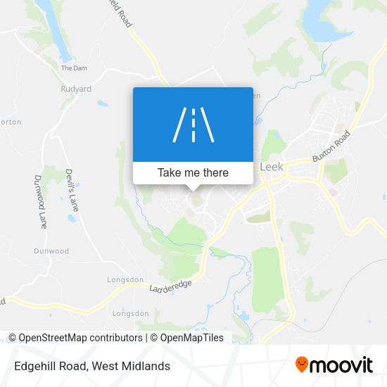 Edgehill Road map