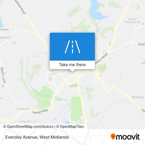 Eversley Avenue map