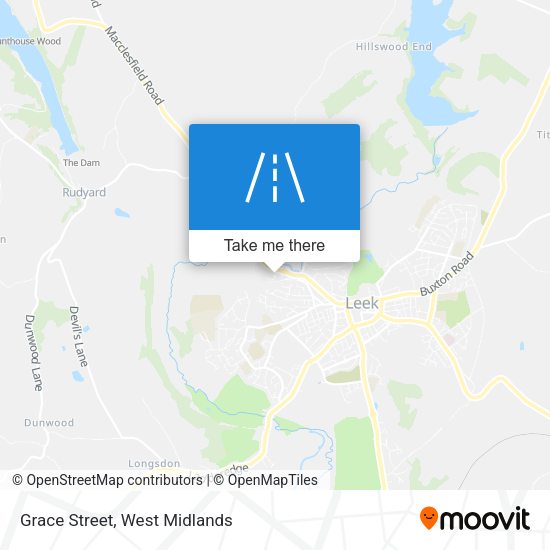 Grace Street map