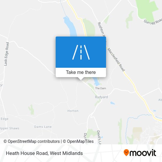 Heath House Road map