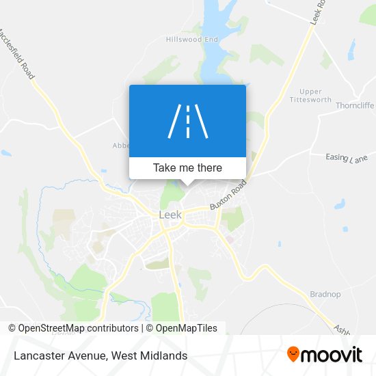 Lancaster Avenue map