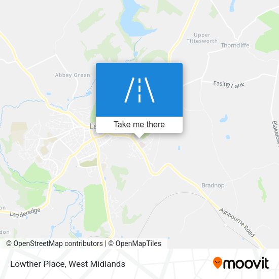 Lowther Place map