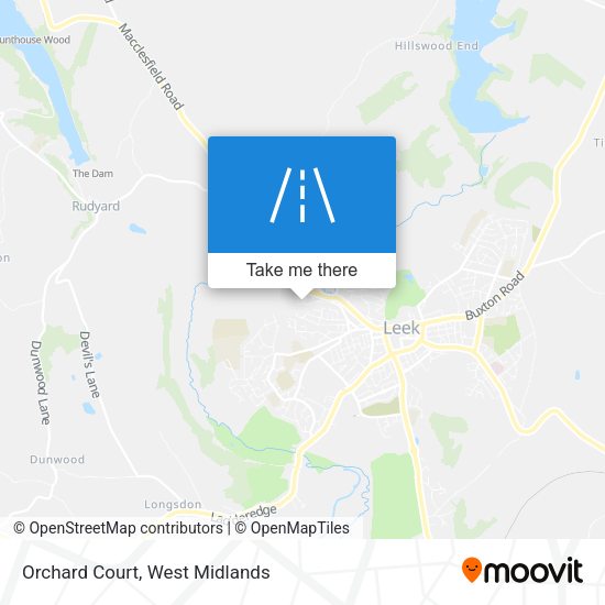 Orchard Court map