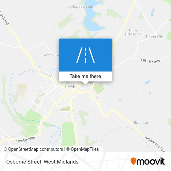 Osborne Street map