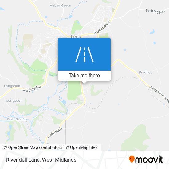 Rivendell Lane map