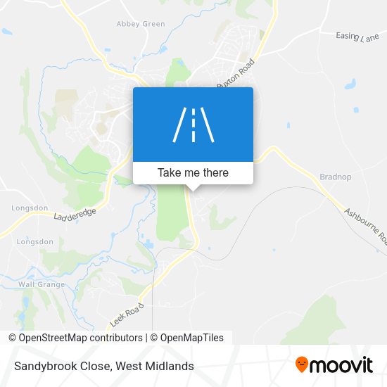 Sandybrook Close map