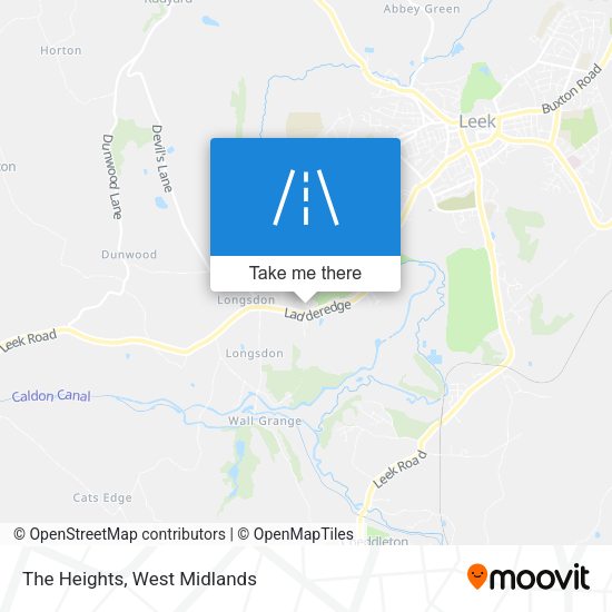 The Heights map