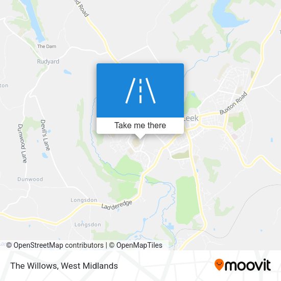 The Willows map