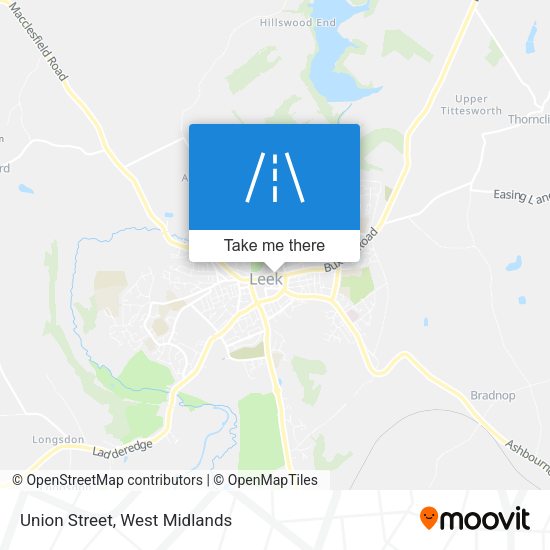 Union Street map