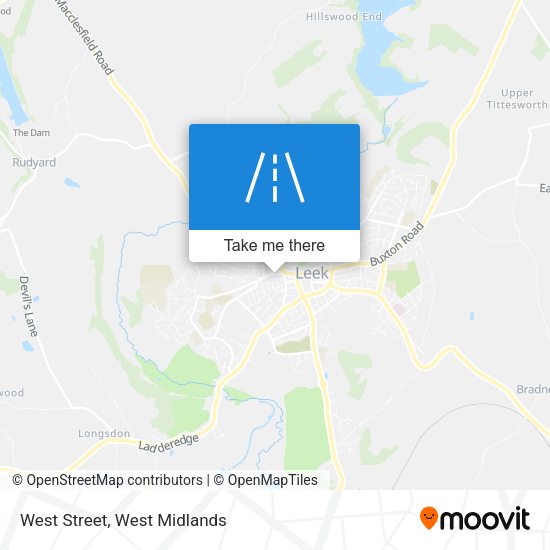 West Street map