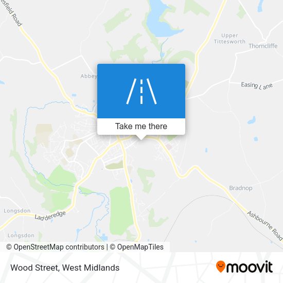 Wood Street map