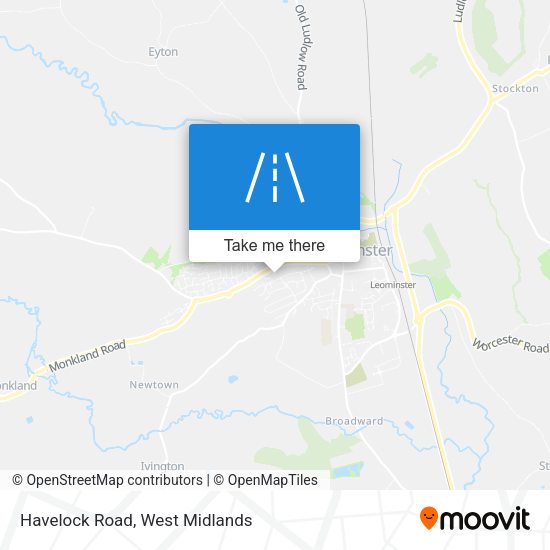 Havelock Road map
