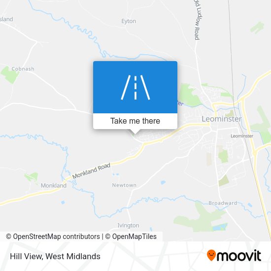 Hill View map