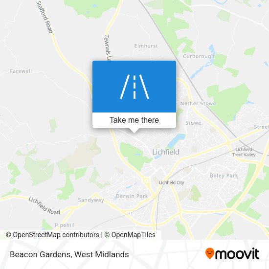 Beacon Gardens map
