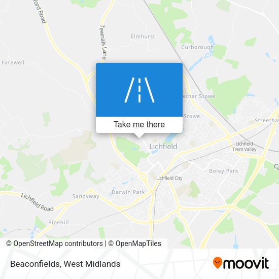 Beaconfields map