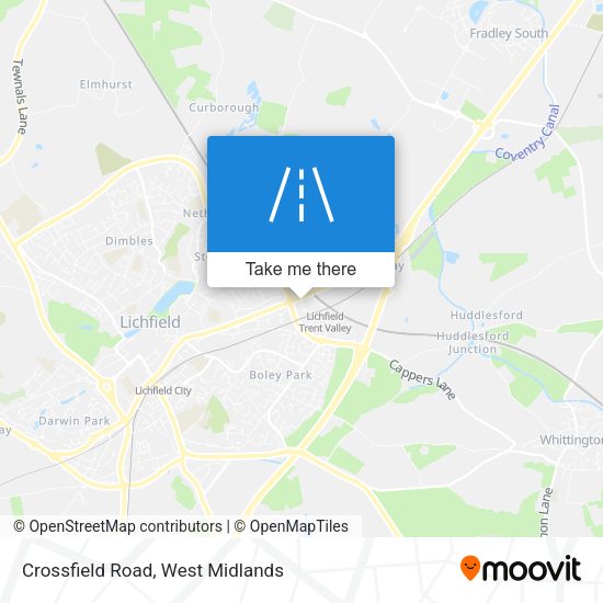 Crossfield Road map