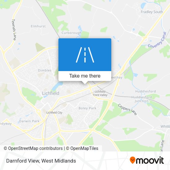 Darnford View map