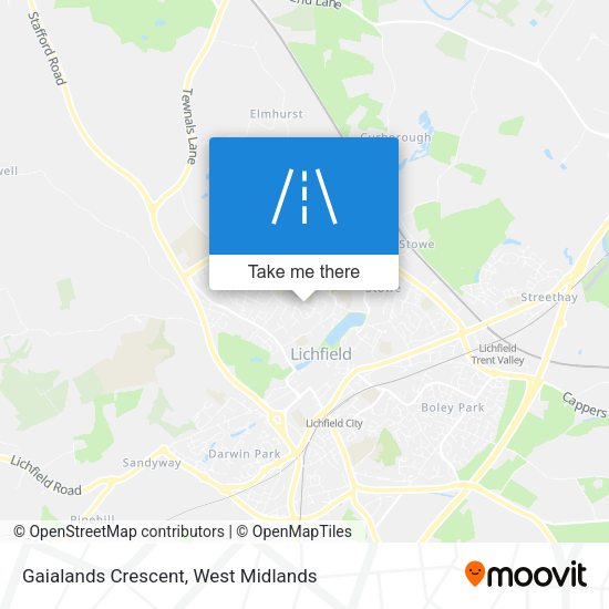 Gaialands Crescent map