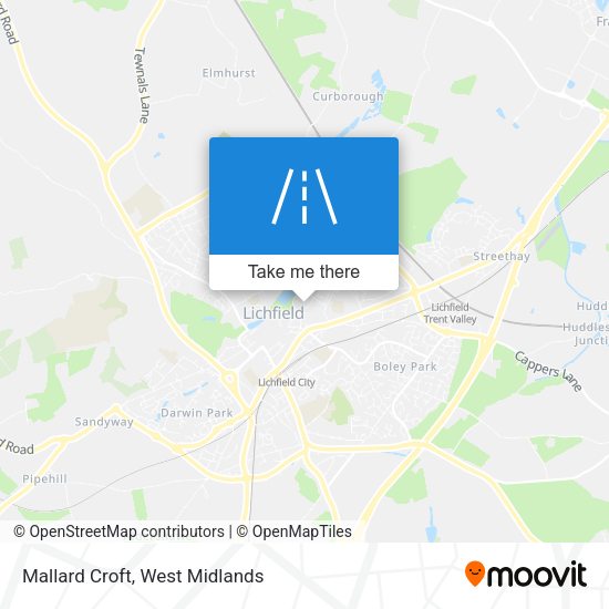 Mallard Croft map