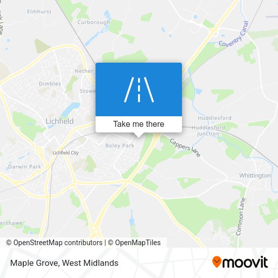Maple Grove map