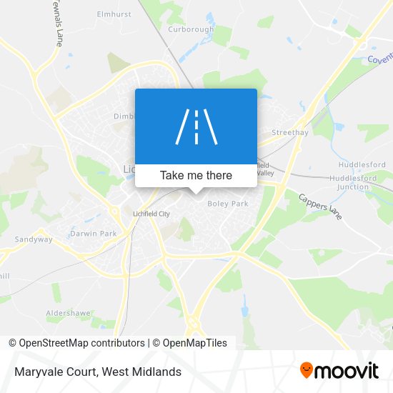 Maryvale Court map