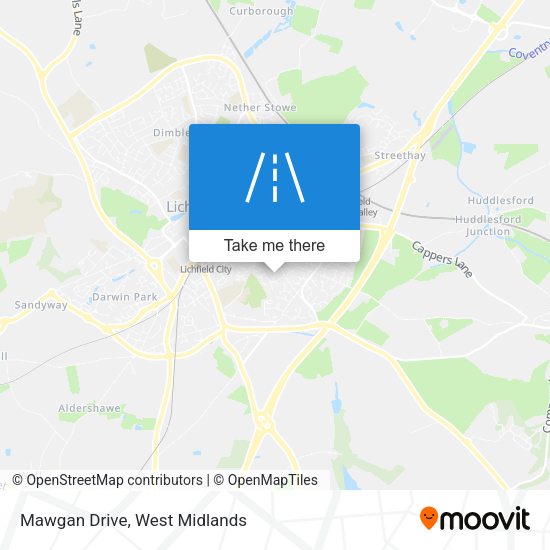 Mawgan Drive map