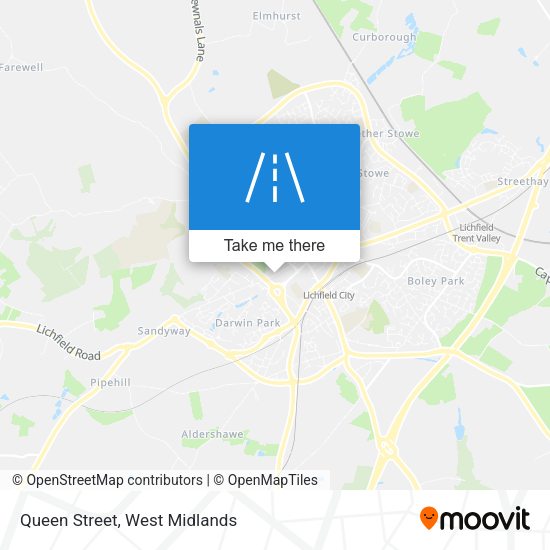 Queen Street map