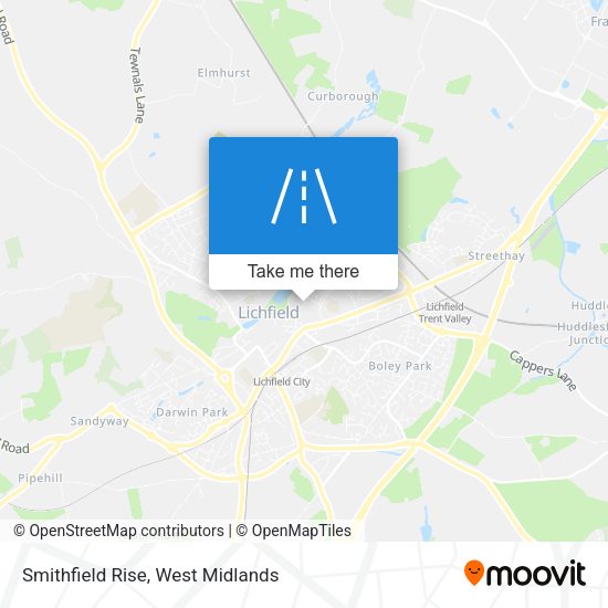 Smithfield Rise map