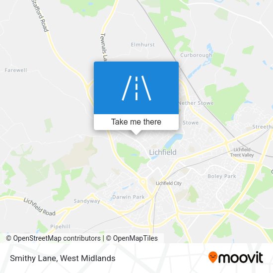 Smithy Lane map