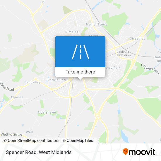 Spencer Road map