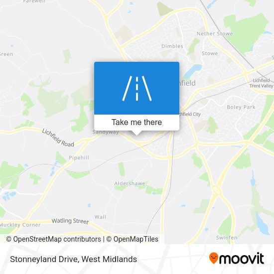 Stonneyland Drive map